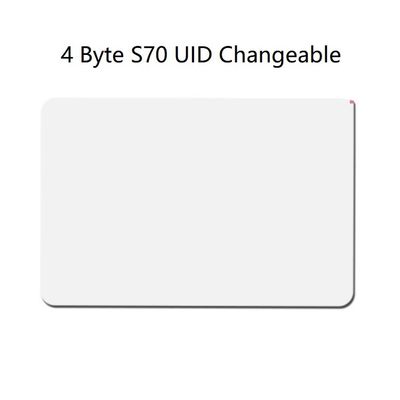 UID 変更可能 4 バイト 消極 RFID カード, PVC RFID アクセス コントロール カード ISO14443A