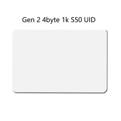 13.56MHz Uid 交換可能な RFID カード ISO14443A ブロック 0 セクター 書き込み / IC コピー クローン