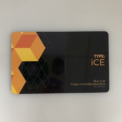 OEM 13.56MHZ UID 交換可能な RFID スマートカード 0.8mm 厚さ 4k バイトチップ