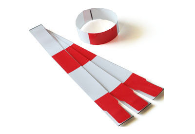 PVC RFID 病院用 医療用 腕帯 一回用 ブレスレット 250x25mm 170x20mm