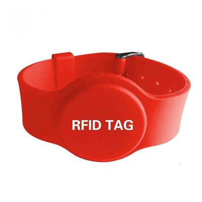 カラフルなシリコン RFID NFC 腕帯 現金なしの支払い イベント用 RFID ブレスレット