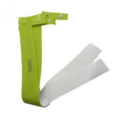 調整可能な長さ PVC NFC RFID タグ ブレスレット ブレスレット スポーツ / 病院用