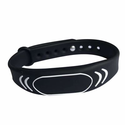 OEM スマート シリコン NFC RFID アクセス コントロール ブレスレット 13.56MHZ 祭りイベント用