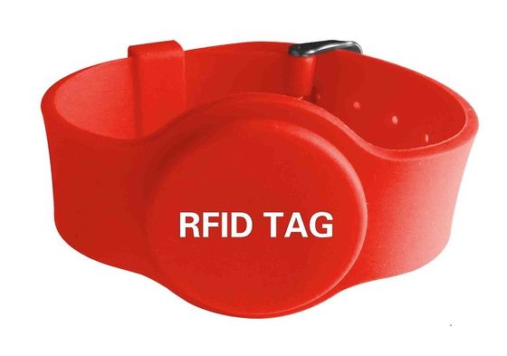 OEM スマート シリコン NFC RFID アクセス コントロール ブレスレット 13.56MHZ 祭りイベント用