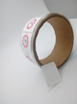 31x25mm セキュリティ 脆弱な紙 RFIDステッカー ISO14443A 長距離 RFID タグ