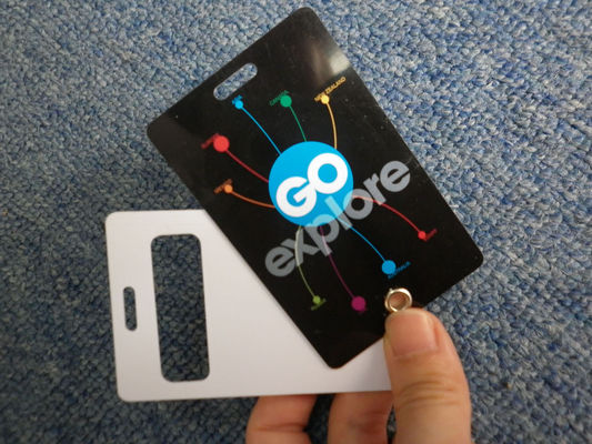540 バイト メモリー PVC NFC RFID カード 13.56MHz 0.8mm-0.84mm 厚さ