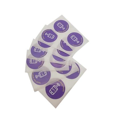 カスタムプリント NFC スマートラベル 13.56MHZ NFC カスタムステッカー コントクトレス