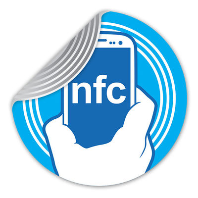 PET素材 RFID NFCフォーラム タグ TYPE 2 電子NFCラベル 13.56MHZ 周波数