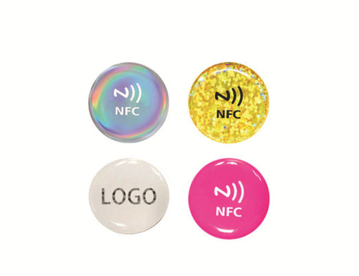 PET PVC マイクロ NFC エポキシタグステッカー ISO14443A 販売促進活動