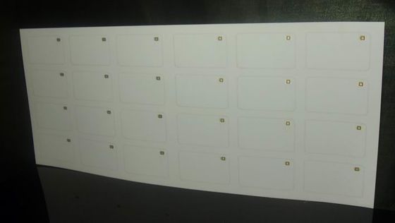 ホワイトマットPVCまたはPETG HF RFIDインレイシート RFIDプレラム 4 x 6 オーダーメイド