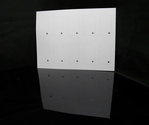 カスタム PETG / PVC RFID インレイ 125 KHz LF と 13.56 Mhz HF 動作周波数
