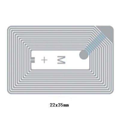 0.2-0.8mm 厚さ UHF RFID 濡れインレイ タグ 様々なサイズ OEM 入手可能