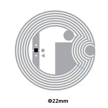 13.56MHZ UHF 濡れたインレイ RFID タグ 紙カード / キーホブ / ブレスレット