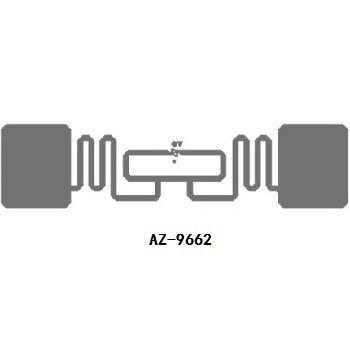 PET H3 AZ 9662 RFID Uhf ラベル 乾燥インレイ 濡れたインレイ ISO18000-6C RFID タグ